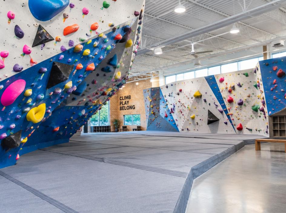 Waterloo climbing gym group day passes