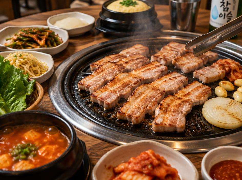 Waterloo Korean BBQ dinner for 6