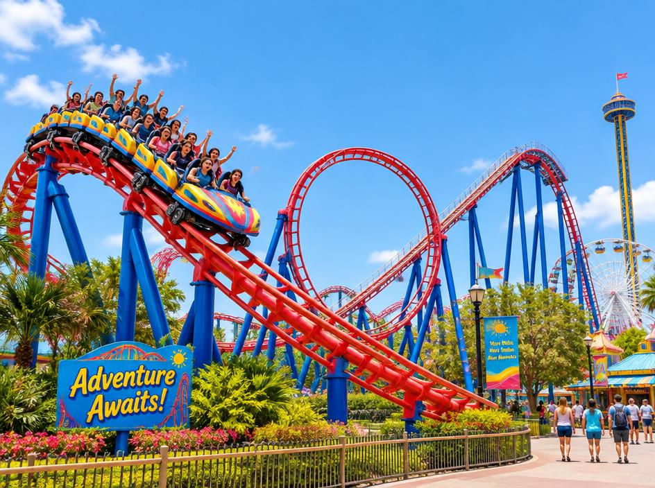 Canada's Wonderland group ticket for 4